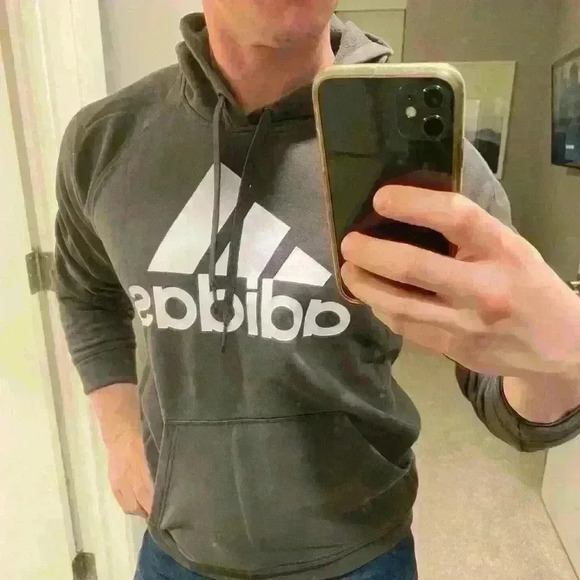 Adidas M Logo Hoodie - Picture 2 of 3